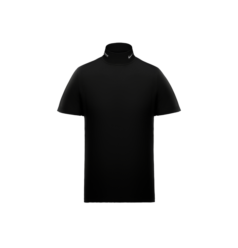 Short Sleeve Valley Mock