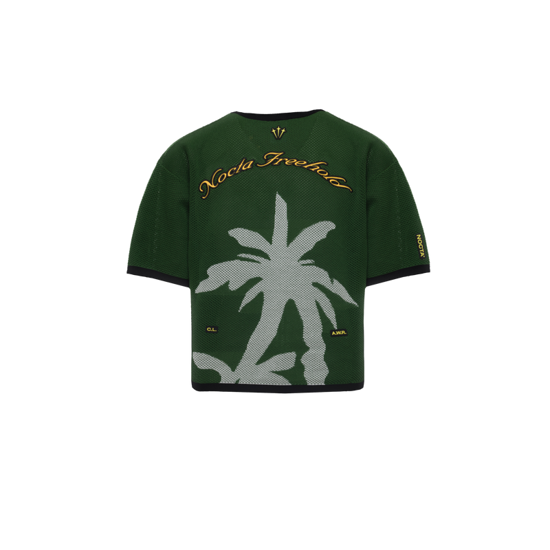 Vybz Green Knit Short Sleeve