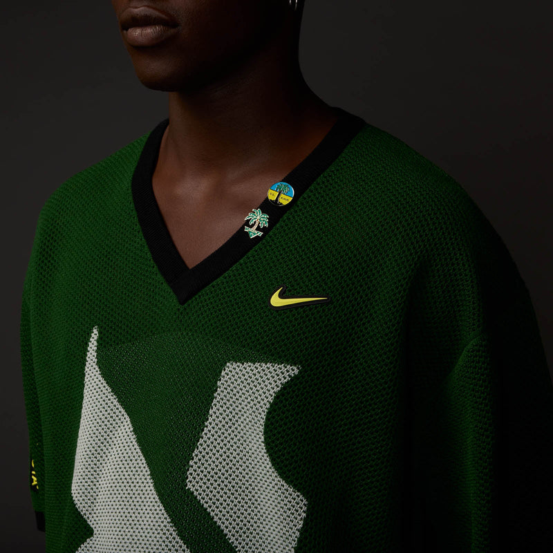 Vybz Green Knit Short Sleeve
